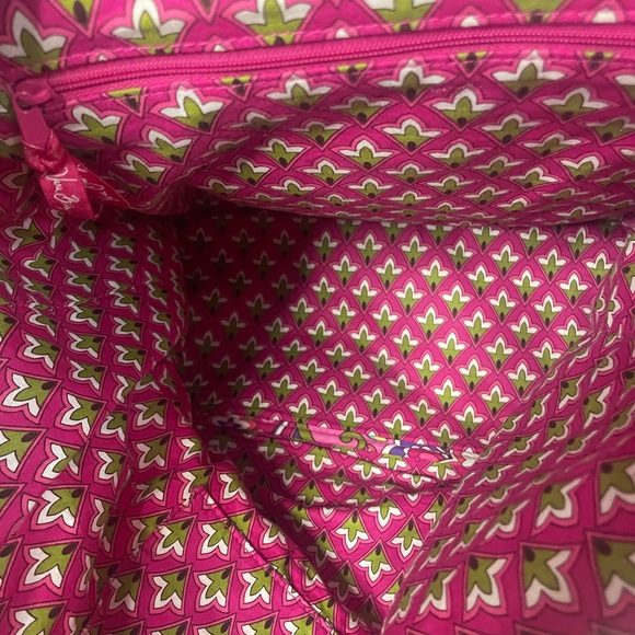 Vera Bradley Retired 2014 Pink Swirls Backpack - Picture 8 of 10